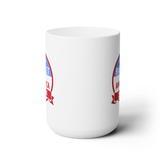 Bartlet for America 2028 Ceramic Mug 15oz | Quote from West Wing | Present for West Wing Fanatic | Early 2000s TV | Gag Gift | Election 2024