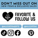 Follow us on social media graphic featuring All Custom Gifts social media channels. Stay updated on new products, promotions, and exclusive offers.