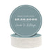 Save the Date wedding coaster featuring a minimalist design with custom names and wedding date. Printed on heavyweight absorbent paper coaster material.