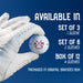 Personalized retirement golf balls available in sets of 3, 6, or 12. Golf balls are packaged in original branded sleeves based on the quantity selected.