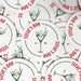 Several personalized dirty martini coasters arranged together, each featuring the custom bar name, martini glass with olives, and established year.