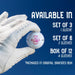 Personalized retirement golf balls available in sets of 3, 6, or 12. Golf balls are packaged in original branded sleeves based on the quantity selected.