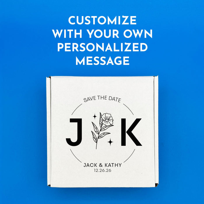 Customize with your own personalized message.