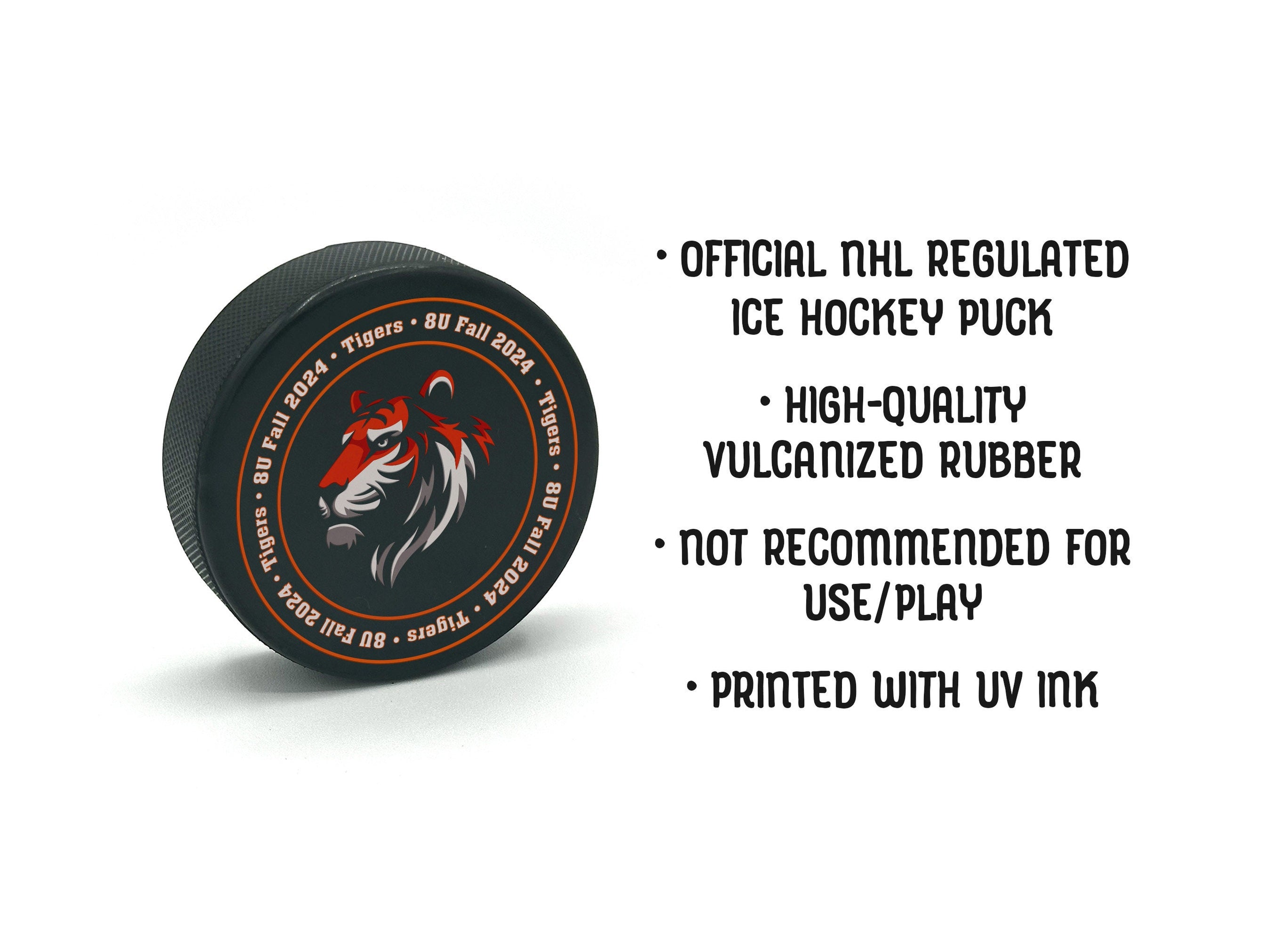 Personalized Hockey Puck - Upload Your Team Logo — All Custom Gifts