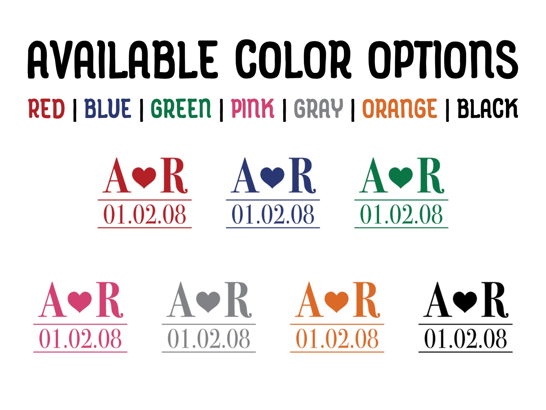 Custom Initials and Heart Golf Balls | Custom Love Golf Balls — All ...
