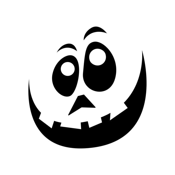 Bulk 144 Pc. Goofy Jack-O'-Lantern Face Stickers
