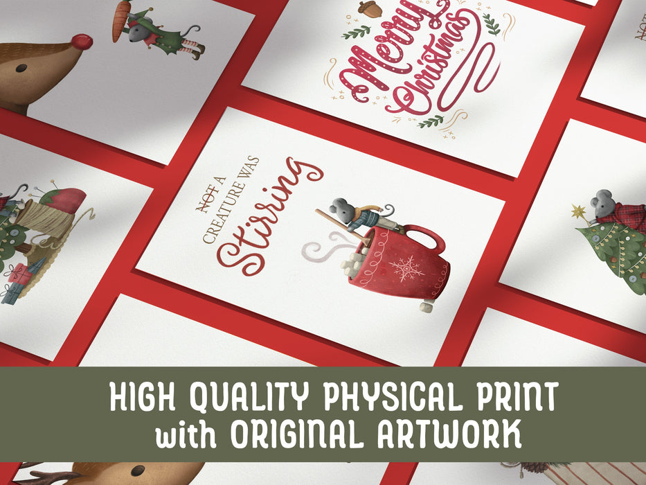 High Quality Physical Print with Original Artwork