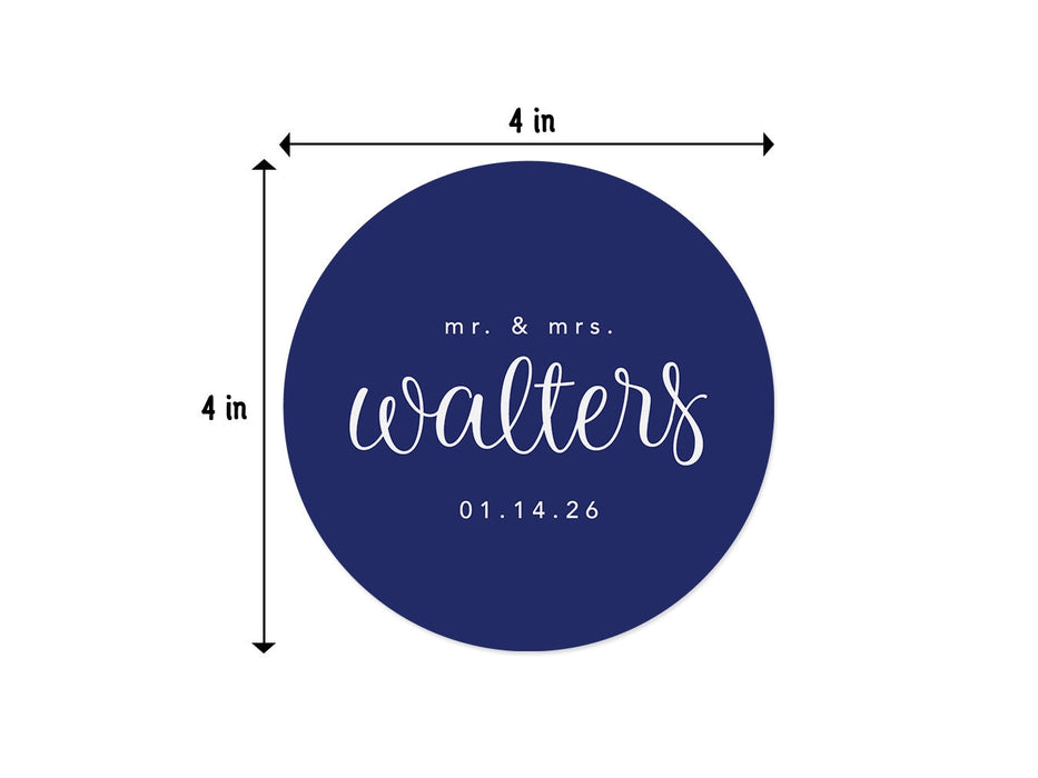 Single coaster with size measurements. 4 inch width and 4 inch height.